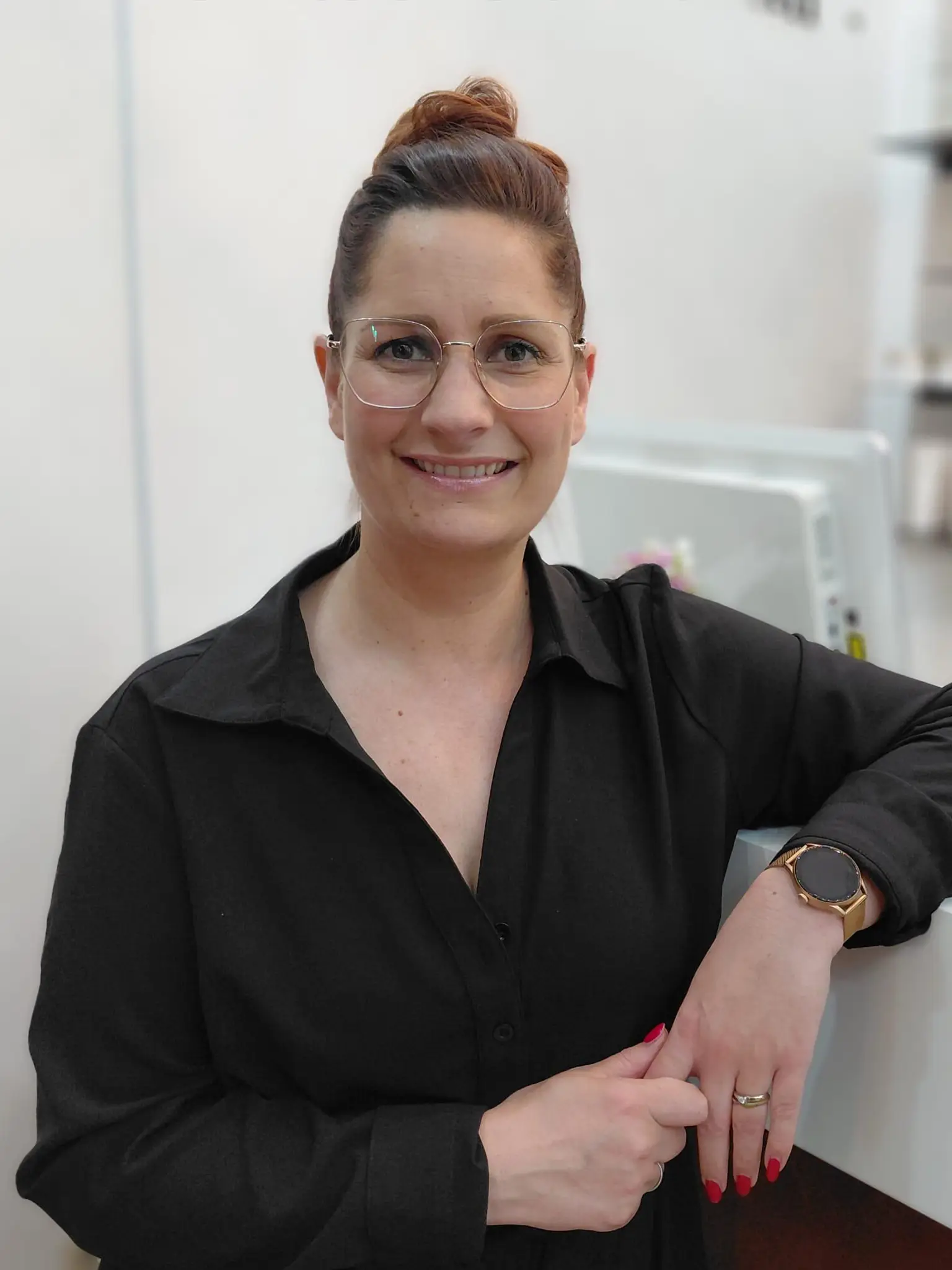 Friseurin Pia