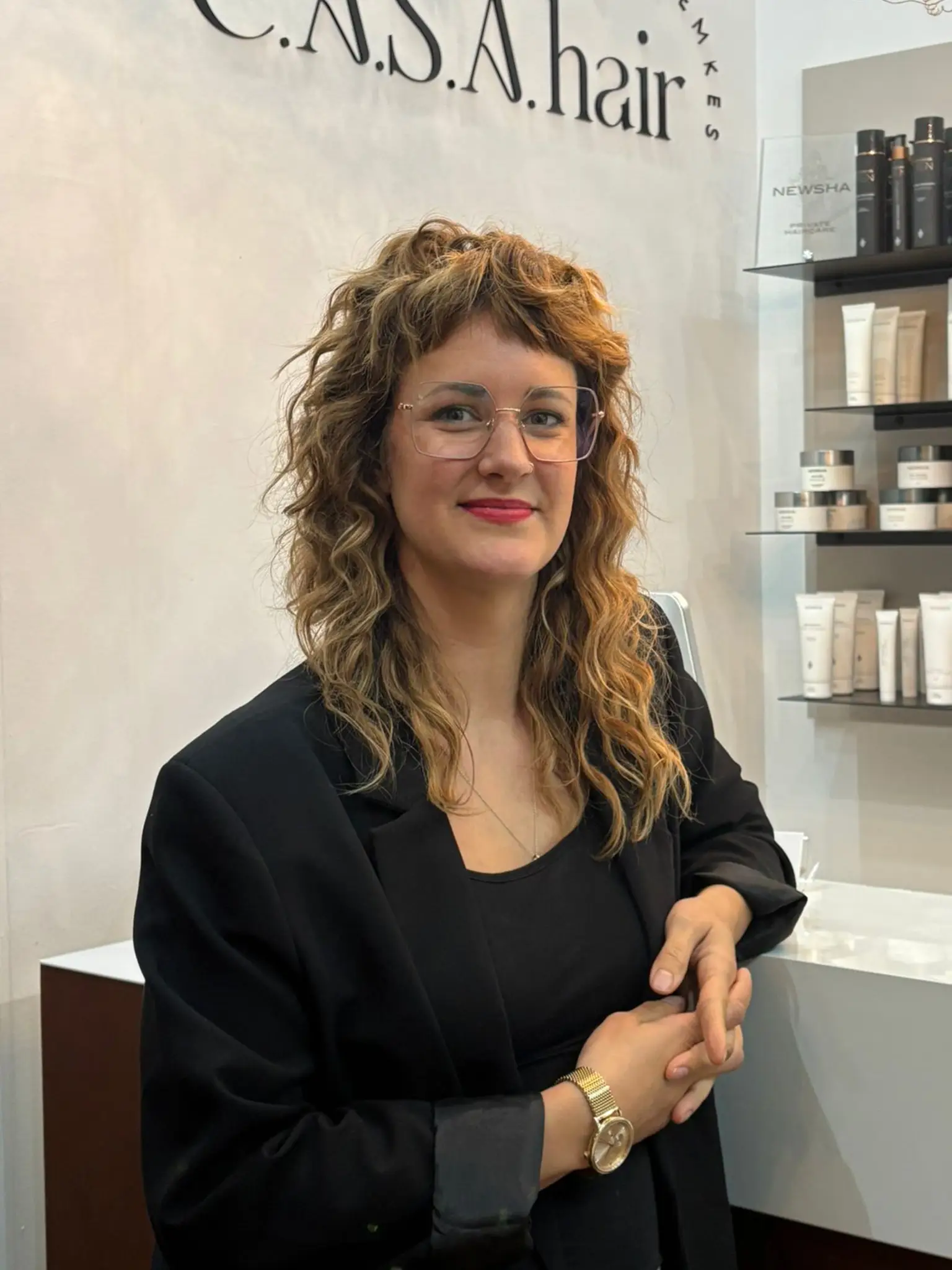 Friseurin Steffi